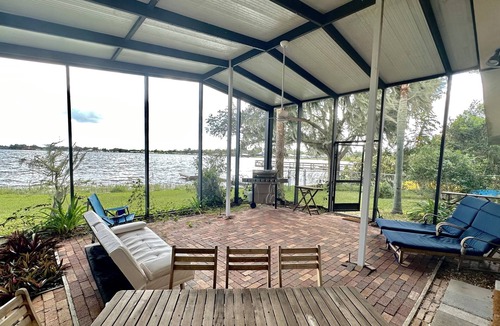 Sebring House | Lakeside Lounger 12 Hours of Sebring, 15 min drive. Sleeps 7, on the lake.