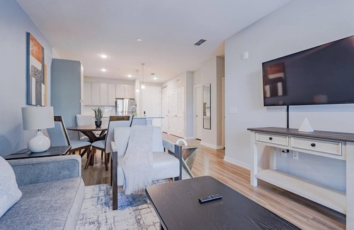 Interchange Square Apartment | Landing | Beautiful 2BD, Game Room, Gym
