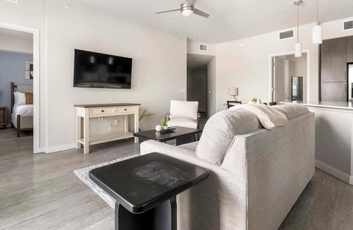 Biggar Apartment | Landing | Chic 2BD, Clubhouse, Gym