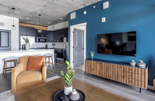 St. Petersburg Apartment | Landing | Modern 2BD, Gym