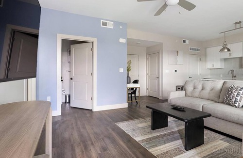 West 1st Street Apartment | Landing | Spectacular 2BD, Gym