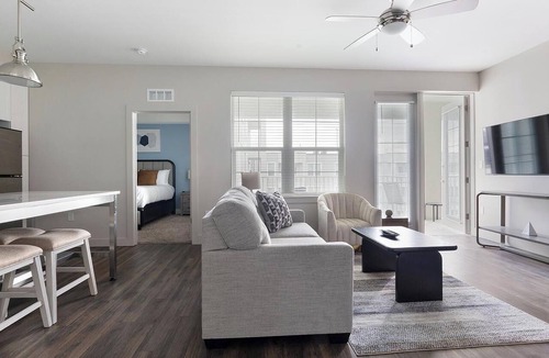 West 1st Street Apartment | Landing | Spectacular 2BD, Gym