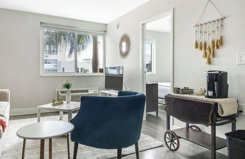 St. Petersburg Apartment | Landing | Stylish 1BD, Yoga Studio, Gym