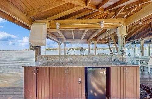 Lake Placid House | Large beautiful house on lake. Dock, Water trampoline, Fire Pit, Rope Swing, 4/3