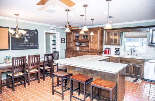 Lake Placid House | Large beautiful house on lake. Dock, Water trampoline, Fire Pit, Rope Swing, 4/3