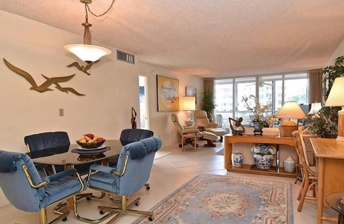 Siesta Key Condo | Large Waterfront Condo at Fisherman's Haven. Private Beach, Heated Pool, Gated. FH304