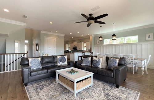 Palm Coast House | Latitude Adjustment in Cinnamon Beach! Private Heated Pool! Ocean Views!