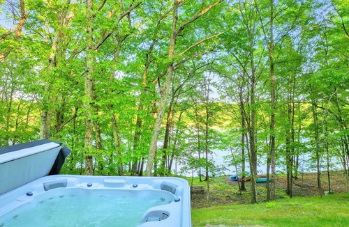 Pocono Mountain Lake House | Limited-Time Deal! | Lakefront, Hot Tub, Kayaks Fully Loaded, Dock