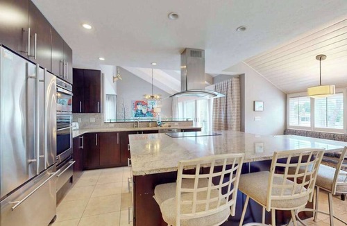 Whitfield House | Luxe bay-view escape with private pool, kayak, grill, ice box, & all-new interior