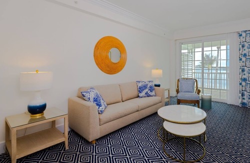 Marathon Hotel | Marathon Oceanfront Suite | King Bed + Balcony