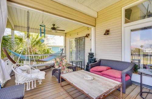 Ocean Ridge House | Marina & Golf Course Views: Edisto Island Home