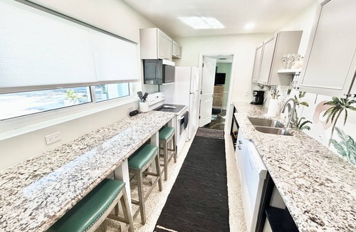 Fort Myers Beach House | Mid Island Home with Hot Tub 1 Block from the Beach