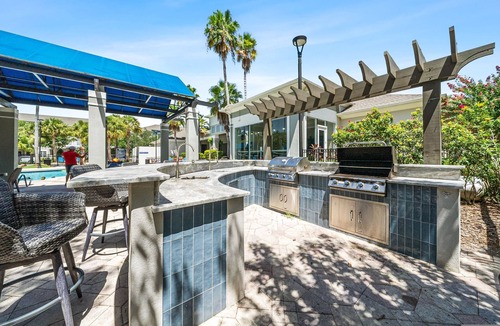 Westchase Apartment | Modern 2BR 2BA King Bed Pool Gym 7