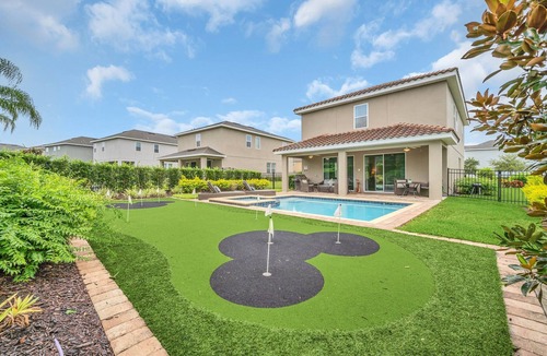 Bay Lake House | Modern 6BR Villa/Games Room/Private Pool & Spa/10 Min to Disney