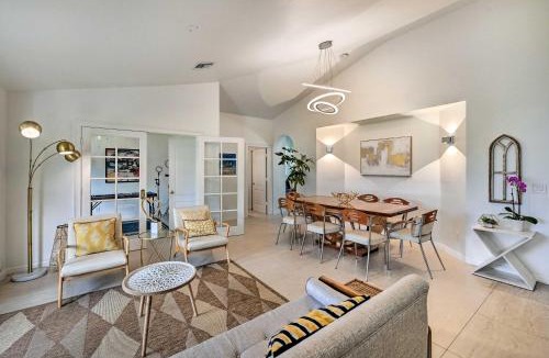 Palm River Estates House | Modern Naples Oasis w/Saltwater Pool & Jacuzzi!