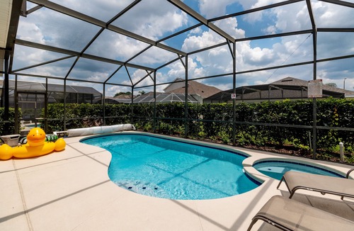 Windsor Palms Villa | Modern Villa w/South-Facing Pool, Spa & Game Room Near Disney