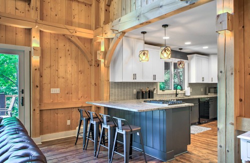 Fairview House | Mountain Haven | A Luxurious Asheville Cabin | Exclusive Pool, Pet-Friendly with Hot Tub & Game Room