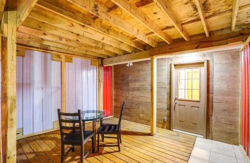Mill Spring House | Mtn Cabin 1 Mi to TIEC: Outdoor Kitchen + Fire Pit