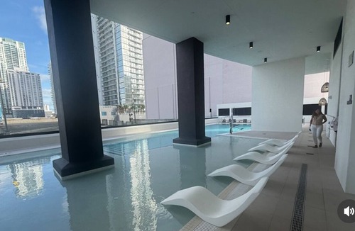 Downtown Miami Apartment | NEW amenity-rich studio near Hard rock Stadium by SLS & ICON developers