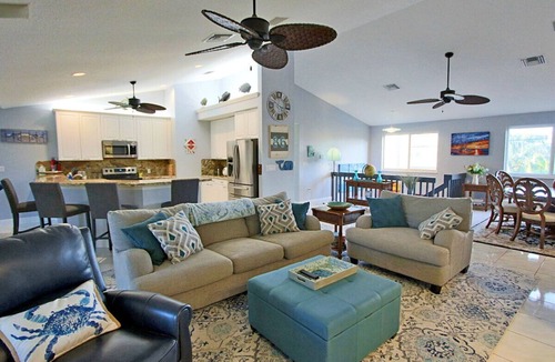 Venetian Shores Villa | NewListing Canal Home Snake Creek with Bay&Ocean Access Tiki&Pool 100ft Dockage