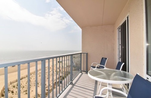 South Rehoboth Condo | OCEAN FRONT CONDO. ENJOY YOUR MORNING COFFEE SITTING ON YOUR PRIVATE BALCONY WATCHING THE SUNRISE.