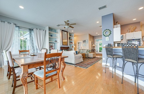 Odessa House | Odessa Lake House w/Private Pool & Screened Lanai