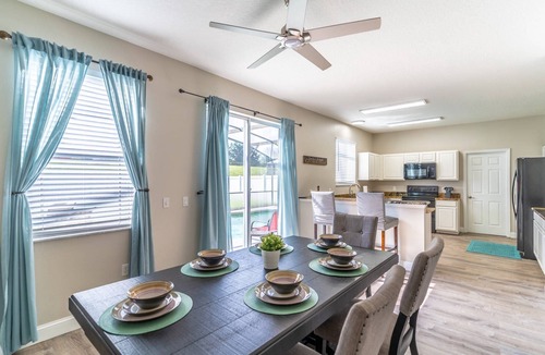 Windwood Bay House | Oversized Lanai, Fenced Yard, Private Pool, Game Room | Pet Friendly & No Rear Neighbors | Sleeps 10