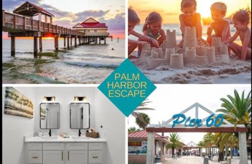 Ozona House | Palm Harbor Entire Duplex Sleeps 16 Near Beaches