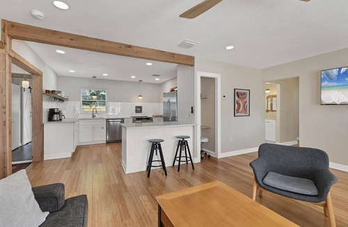 Paver Park House | Peaceful Oasis with Pool near Downtown and Beaches