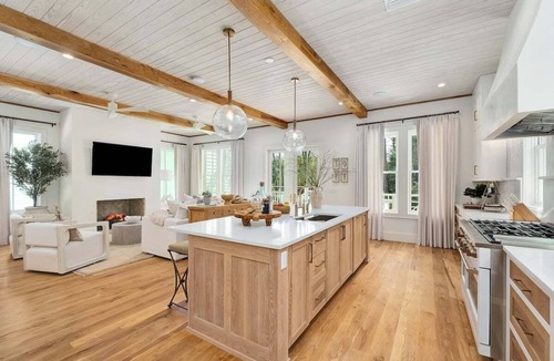 Watercolor House | Perfect for Families! LUXURY 30A WaterColor Home! Private Pool, Spa, LSV/Golf Cart, & 6 Bikes!