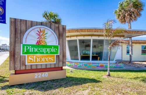 Bridgeport Heights Apartment | Pineapple Shores Retro Motel 9