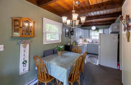 Hamlin Ski Chalet | POOL/LAKES: Streamside Chalet w/Hot Tub 🔥Private Playground- FAMILY friendly!