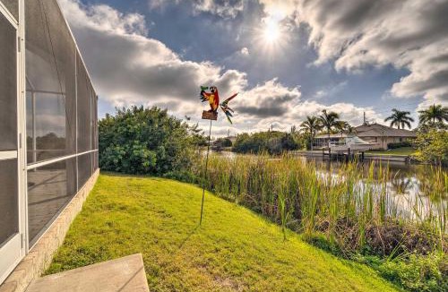 South Gulf Cove House | Port Charlotte Canalfront Home w/Pool & Dry Bar!
