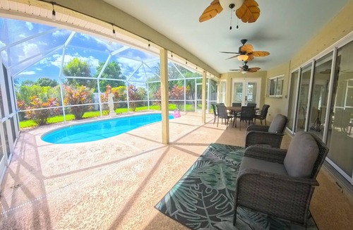 Port Saint Lucie House | Port St. Lucie Oasis - Bright 3BDR Home with Private Heated Pool