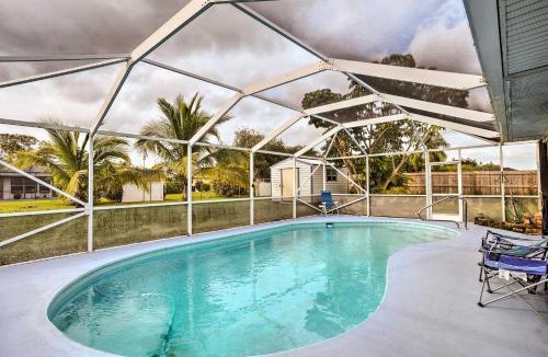Port Saint Lucie House | Port St Lucie Vacation Home w/Lanai & Pool!