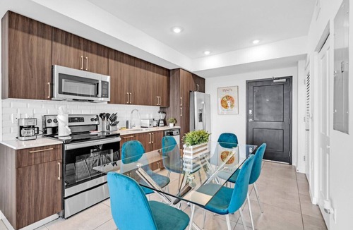 Overtown Apartment | Prime Location: 3-Bed Gem near Brickell W/Parking