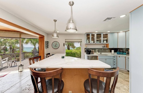 Englewood House | Private Island Living on Manasota Key! Rare Direct Beachfront Home!