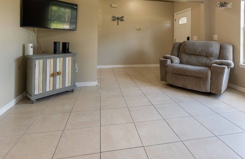Palm Bay House | Private Oasis Near Everything-Netflix Wifi Coffee Included
