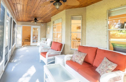 Palm Bay House | Private Oasis Near Everything-Netflix Wifi Coffee Included