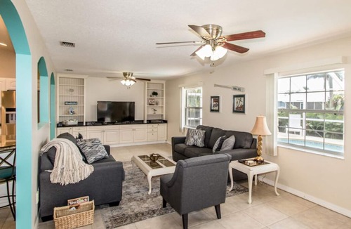 Sebastian Highlands House | 🍹🌞 Private Paradise! Heated Salt Water Pool, Fenced Yard, Near Beaches!