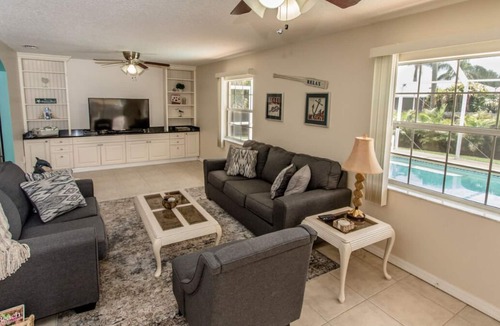 Sebastian Highlands House | 🍹🌞 Private Paradise! Heated Salt Water Pool, Fenced Yard, Near Beaches!