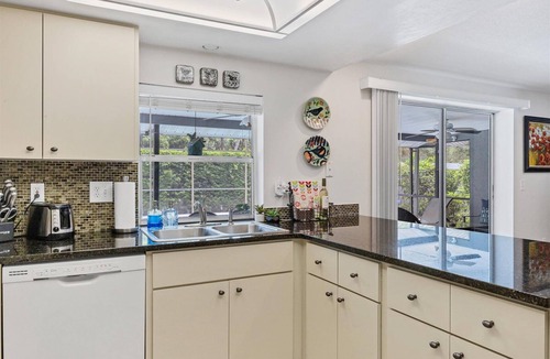Gulf Gate Estates House | Private Pool Oasis features a Salt Water Pool, 3BR-2BA, 2 miles from Siesta Key”