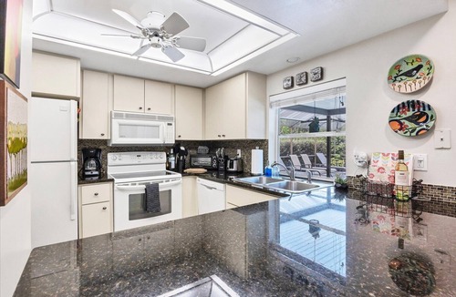 Gulf Gate Estates House | Private Pool Oasis features a Salt Water Pool, 3BR-2BA, 2 miles from Siesta Key”