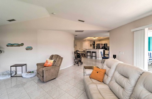 Caloosahatchee House | Private Pool: Waterfront Cape Coral Home!