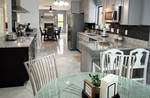 Palm City House | Quite, Family friendly home with private heated pool