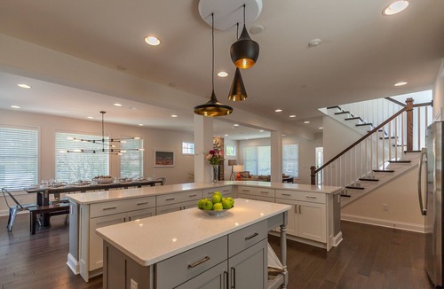 Dodds Addition House | Rehoboth Beach House Rec Room Parking Patio