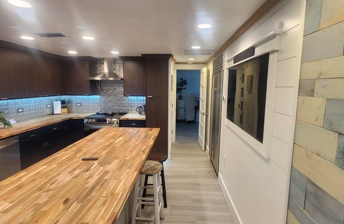 Nokomis House | Relax and enjoy at our dockside retreat with a 25 ft dock for your watercraft.