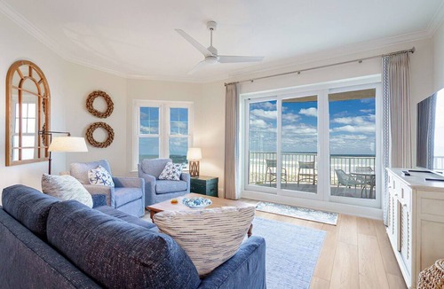Amelia City Condo | Relax on the balcony and take in the amazing ocean views!