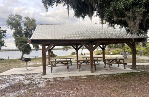 Braden River RV Rental | Relaxing Safari Tent with Fire Pit Near Anna Maria Island in Bradenton, Florida