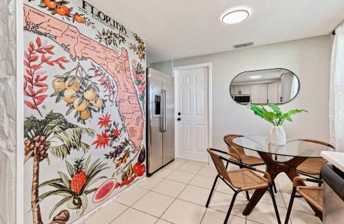 Pinellas Park House | Right at Home Stays - Modern 2BR 2BA with Yard & Fireplace